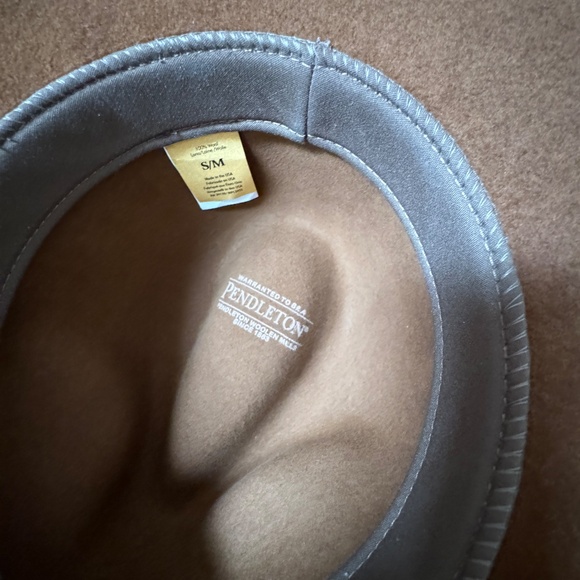 Brown Pendleton Marni Fedora Hat-Like New! - Picture 6 of 7
